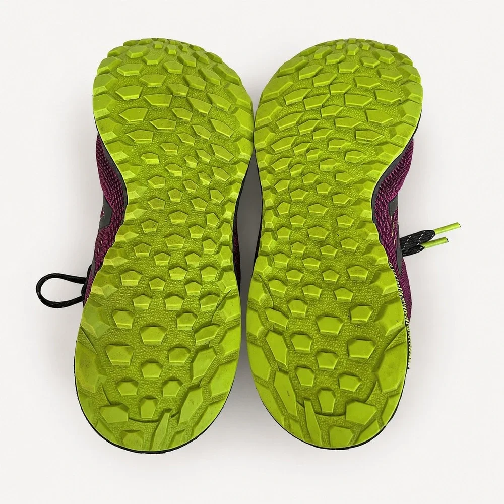 New Balance Fresh Foam Gobi v2 Purple Lime Trail Running Shoes Womens 9